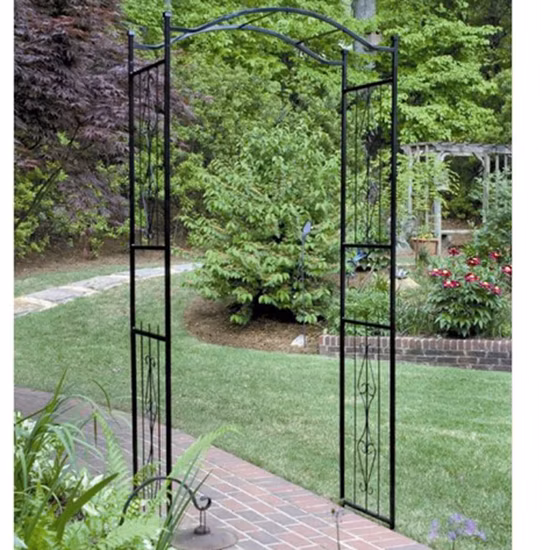 Arche de jardin ornementale en fer forgé, offre spéciale pour votre mariage